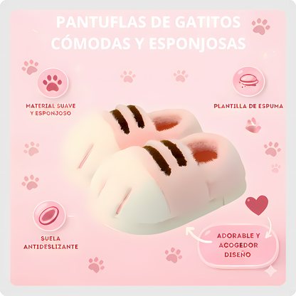 Pantuflas de Gatitos Máximo Confort